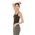 [ 店主推薦 Pre-order ] Andar Sport Fashion Open Back Tank Top ( 連可拆卸薄胸墊 )