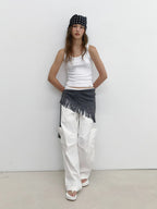 [ Pre-order ] Tassel Stud Scarf