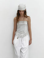 [ Pre-order ] Tassel Stud Scarf