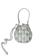 [ 現貨 ] Check Printed Frame Mini Bag ( Green )