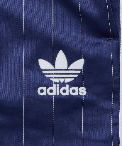 [ Pre-order ] Adidas 短版 핀스트라이프 새틴 숏 팬츠 ( M啡色有現貨 )