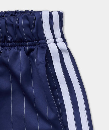 [ Pre-order ] Adidas 短版 핀스트라이프 새틴 숏 팬츠 ( M啡色有現貨 )