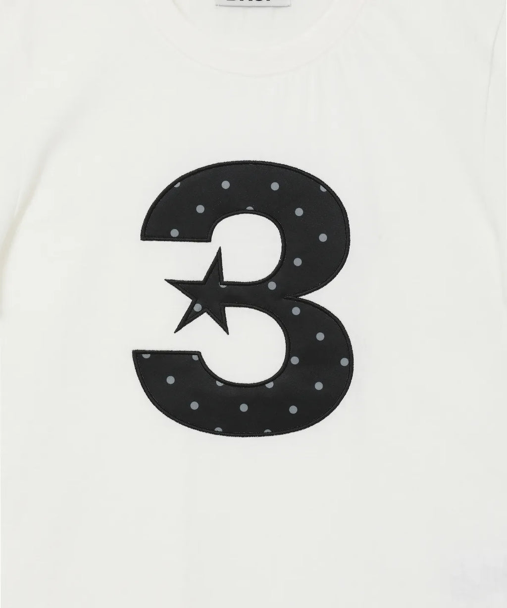 [ Pre-order ] 3 logo Dot Slim Fit T-Shirt