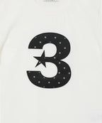 [ Pre-order ] 3 logo Dot Slim Fit T-Shirt