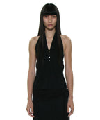 [ 店主極推 Pre-order ] PWC Button-up Jersey Halter Neck Top