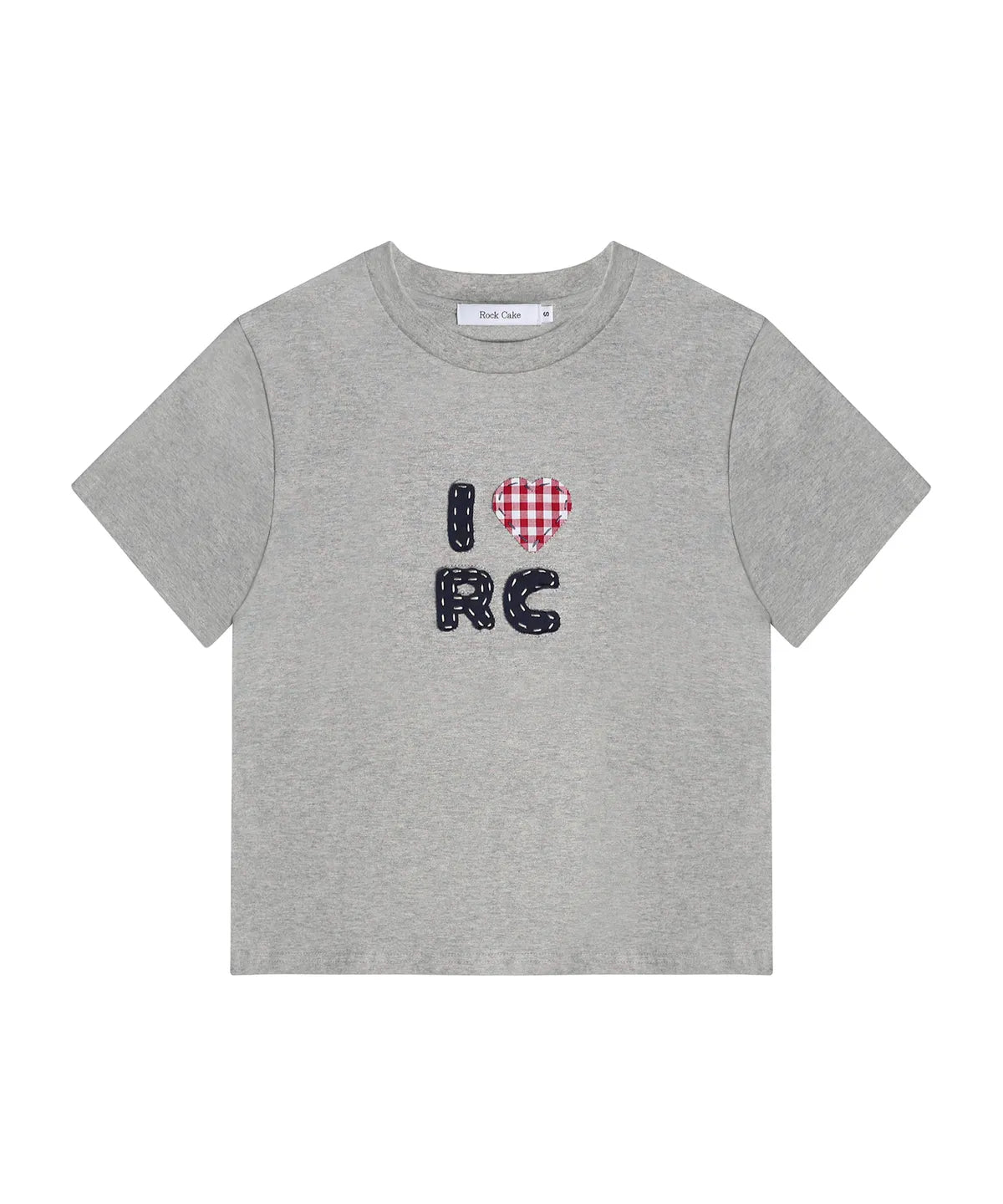 [ Pre-order ] Rockcake Check Heart Top
