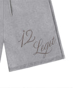 [ Pre-order ] Rockcake Check Layered Bermuda Sweat Shorts