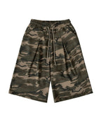 [ Pre-order ] Rockcake Camo Script Bermuda Sweat Shorts