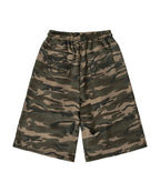 [ Pre-order ] Rockcake Camo Script Bermuda Sweat Shorts
