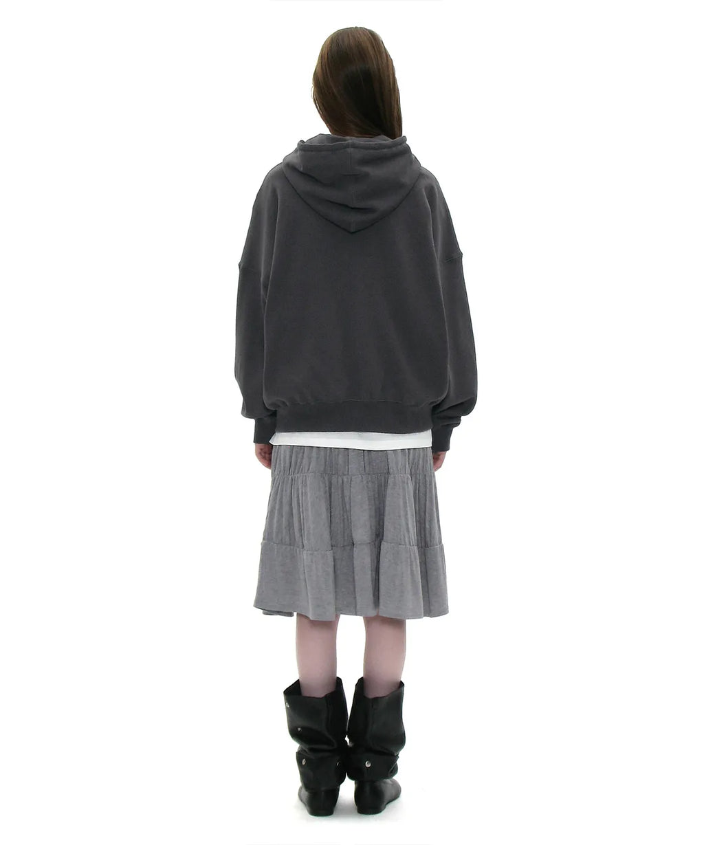 [ 店主推薦 Pre-order ] PWC Jersey Shirrimg Tiered Midi Skirt