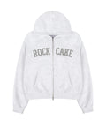 [ Pre-order ] Rockcake Arch Logo Zip Up Hoodie