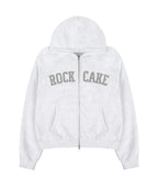 [ Pre-order ] Rockcake Arch Logo Zip Up Hoodie