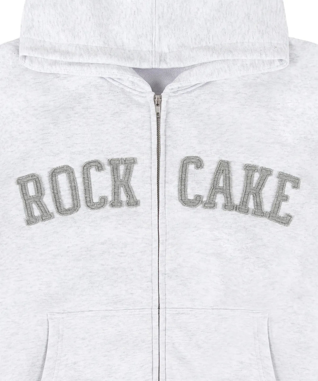 [ Pre-order ] Rockcake Arch Logo Zip Up Hoodie