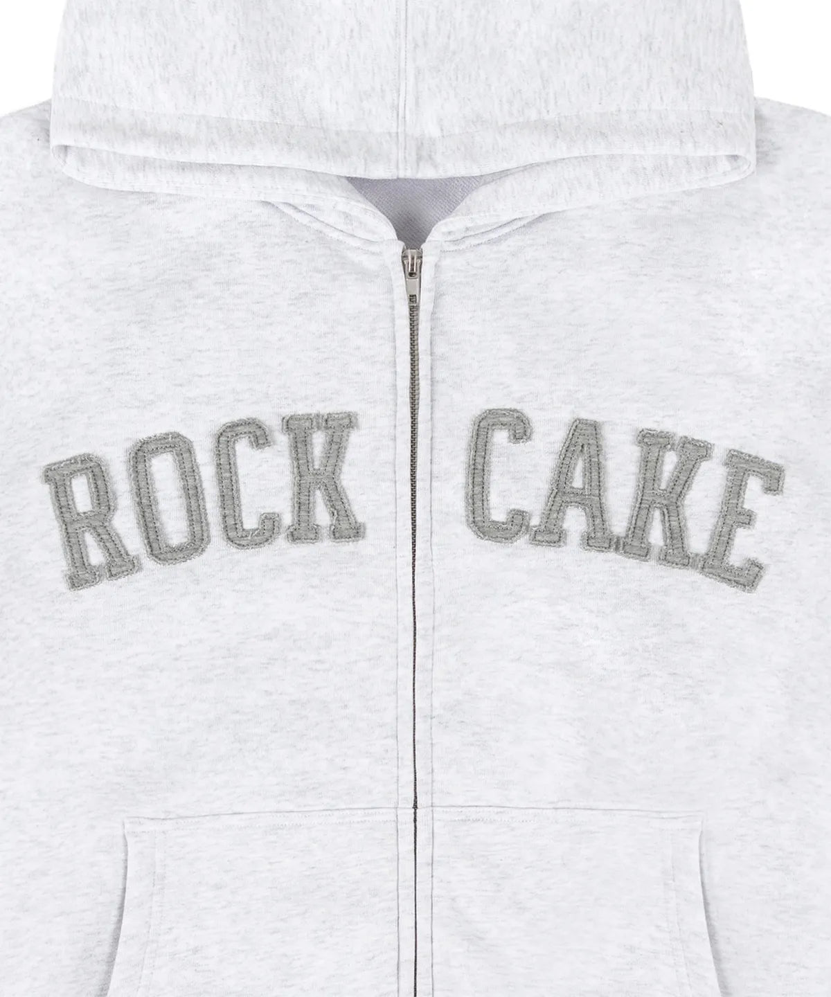 [ Pre-order ] Rockcake Arch Logo Zip Up Hoodie