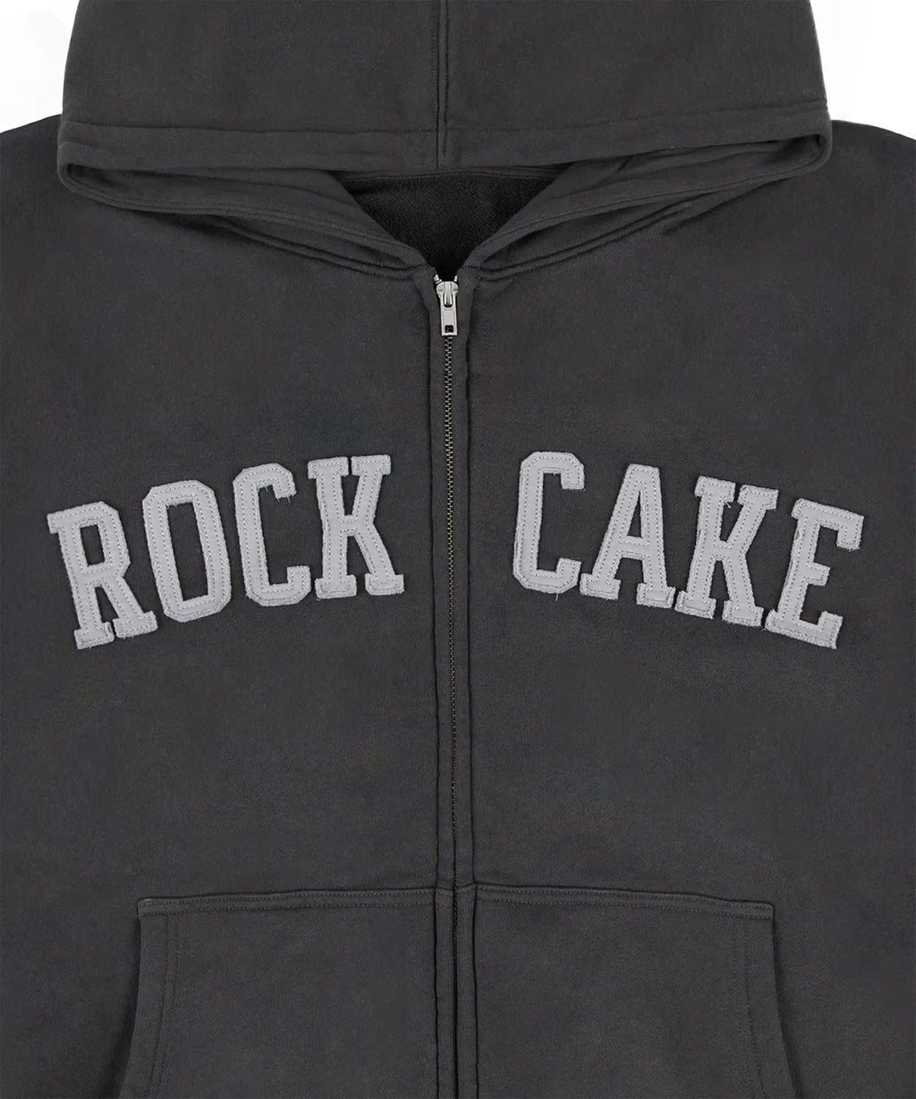 [ Pre-order ] Rockcake Arch Logo Zip Up Hoodie