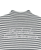 [ Pre-order ] Rockcake Stripe Logo Knit Cardigan