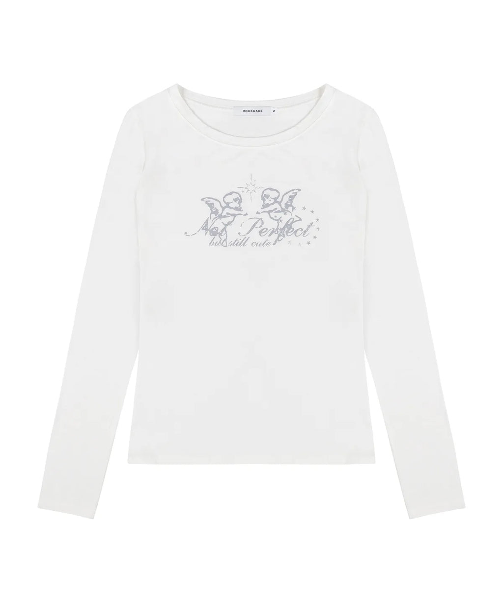 [ Pre-order ] Rockcake Angel Long Sleeve Top