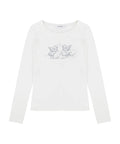 [ Pre-order ] Rockcake Angel Long Sleeve Top