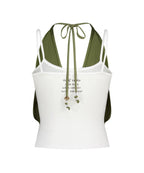 [ Pre-order ] Layered Halter Sleeveless