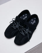 [ Pre-order ] Romary Suede Lace-up Sneakers