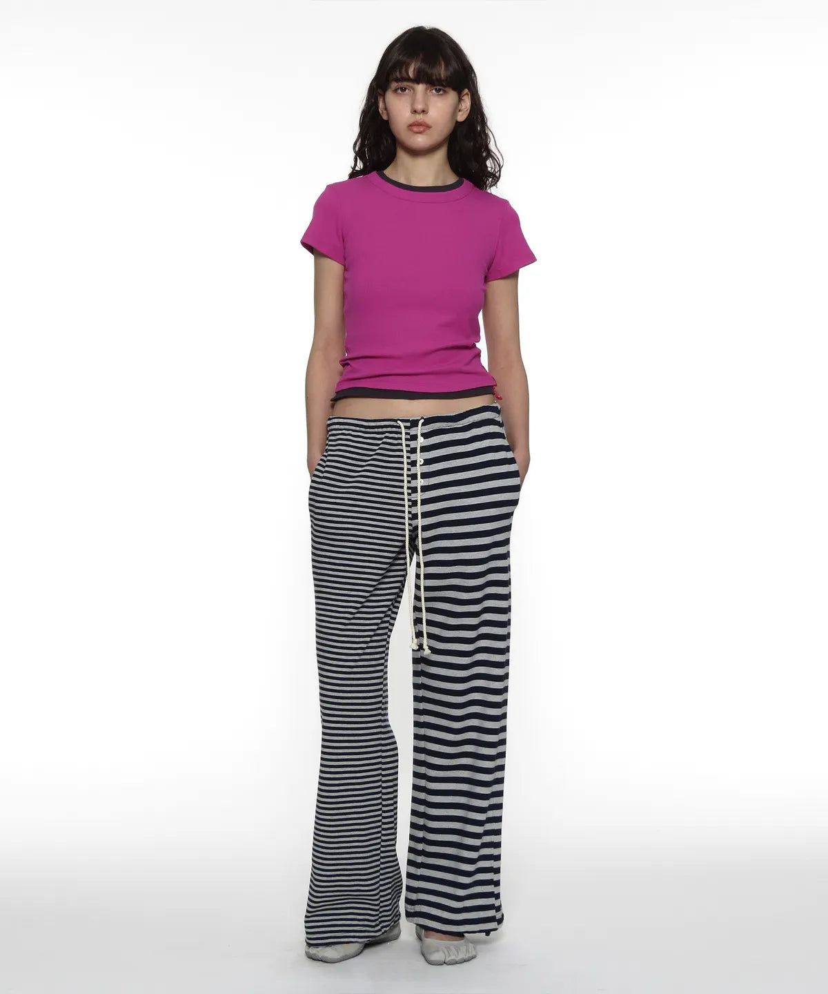 [ Pre-order ] PWC Combi Stripe Sweatpants