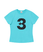 [ Pre-order ] 3 logo Dot Slim Fit T-Shirt