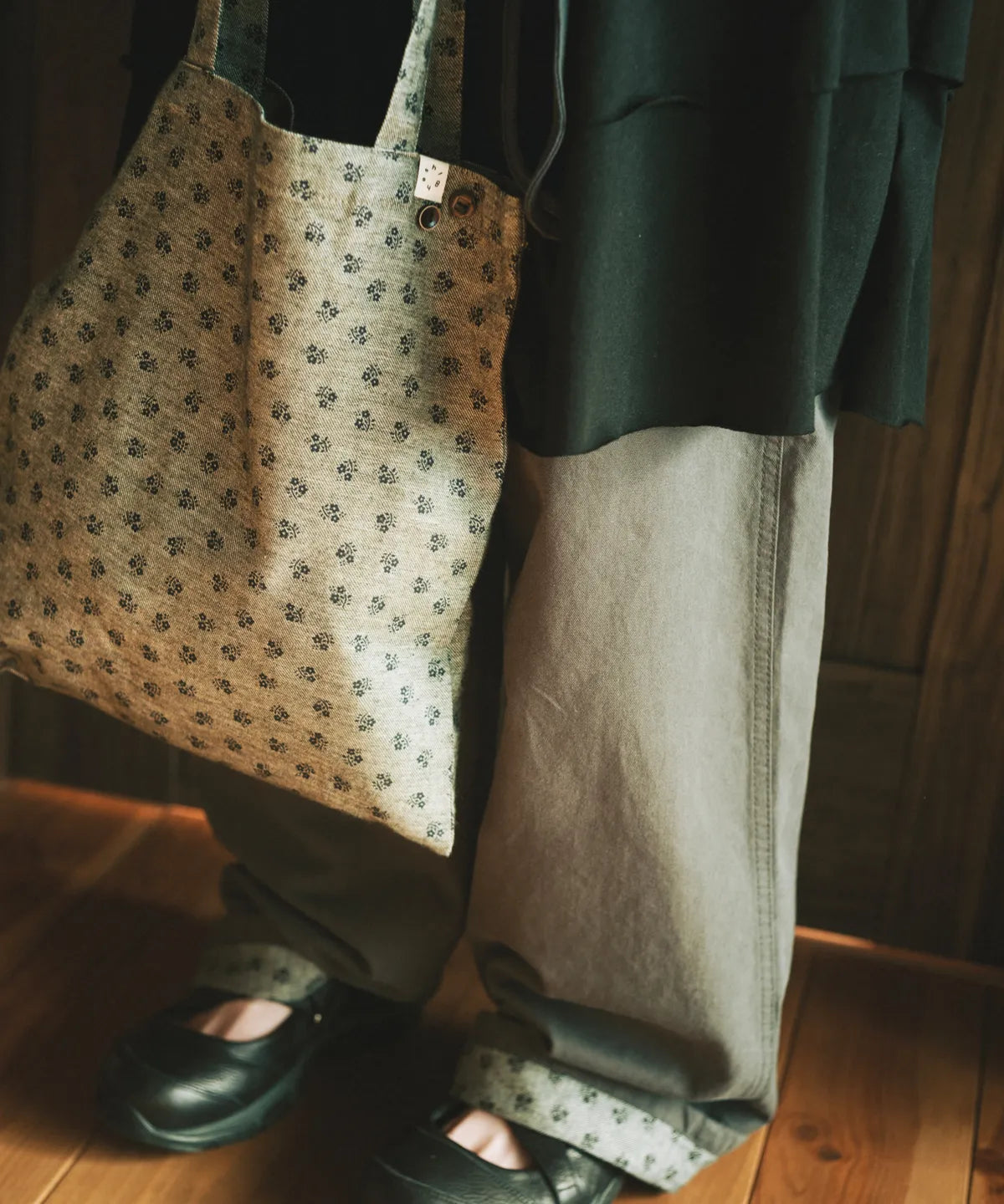 [ Pre-order ] Floral Cotton Eco Bag