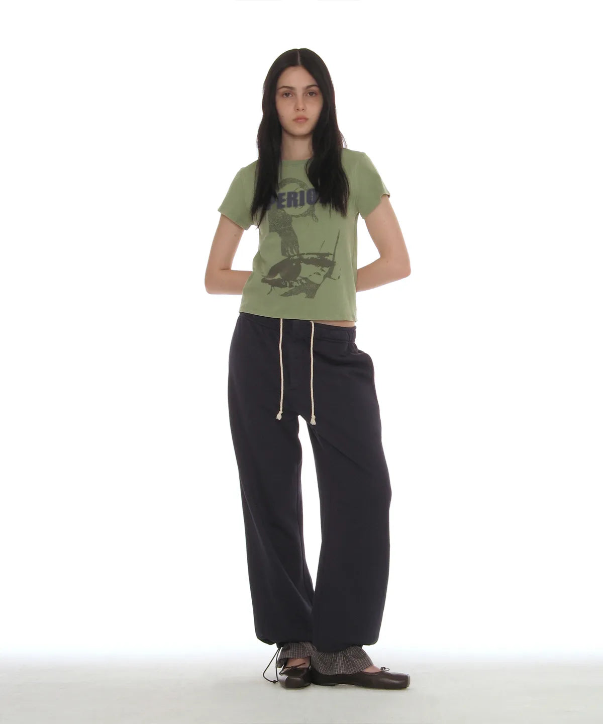 [ Pre-order ] Layered Hem Sweatpants