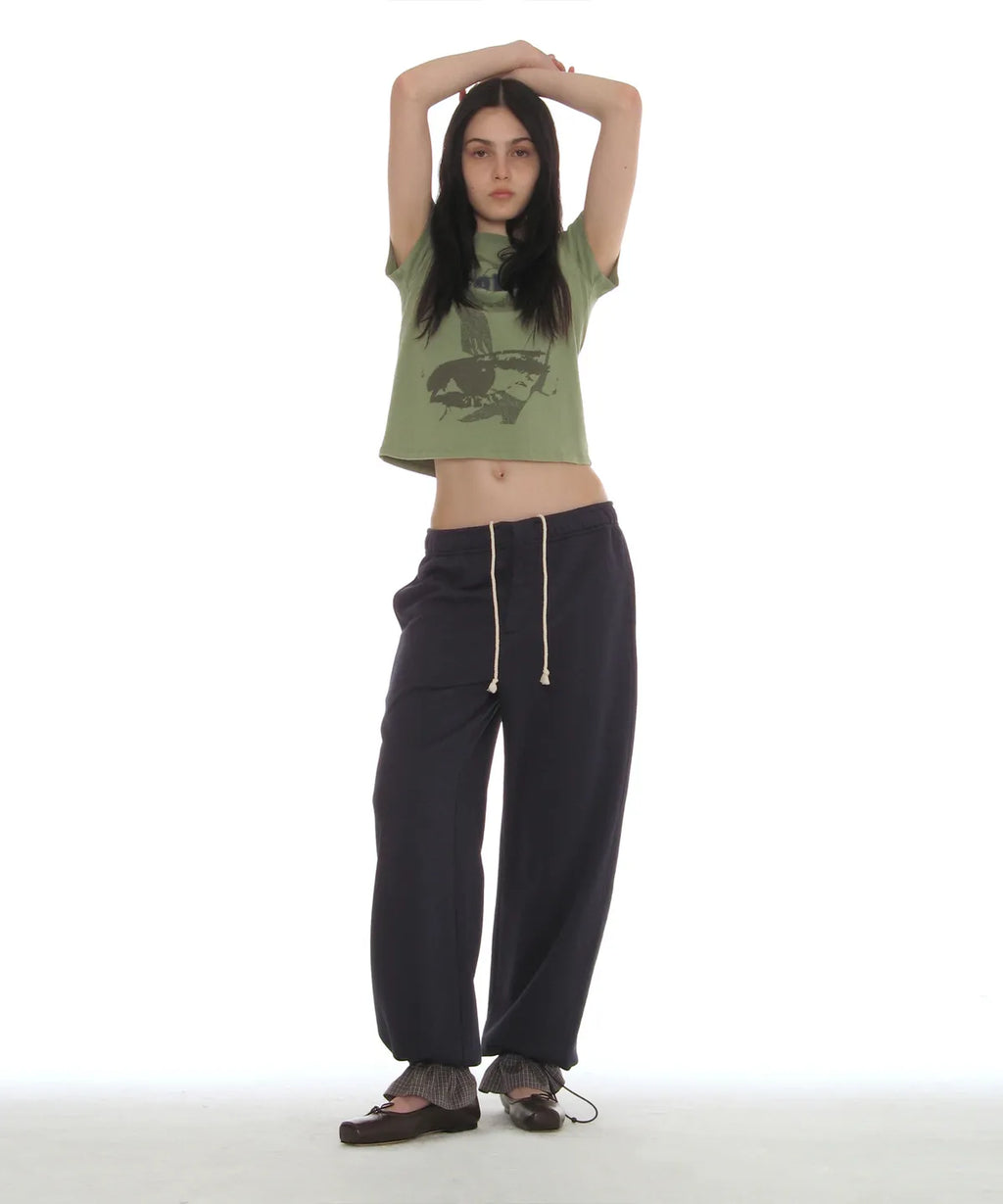 [ Pre-order ] Layered Hem Sweatpants