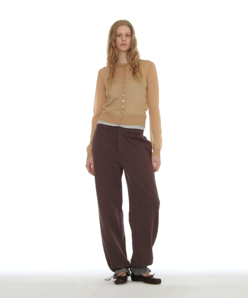 [ Pre-order ] Layered Hem Sweatpants