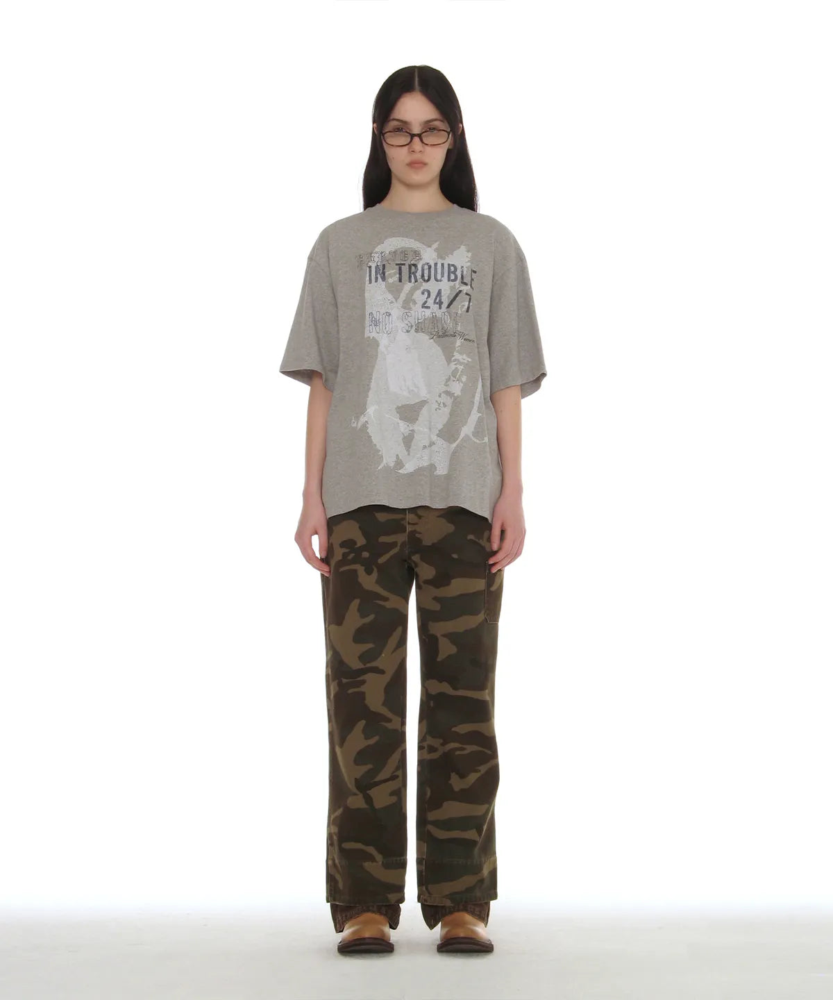 [ Pre-order ] In Trouble Printed Tee