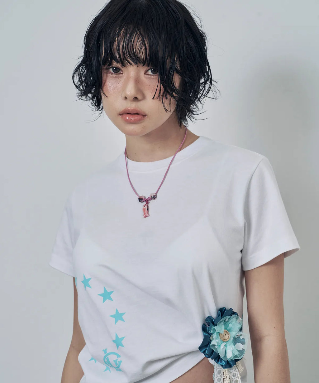 [ Pre-order ] Vintage Aqua Pendant Necklace