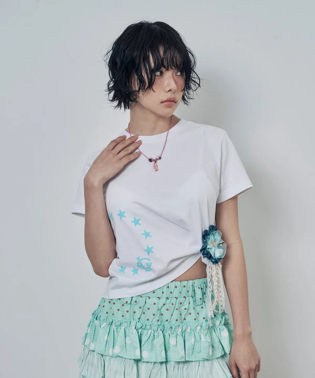 [ Pre-order ] Vintage Aqua Pendant Necklace