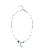 [ Pre-order ] Vintage Aqua Pendant Necklace