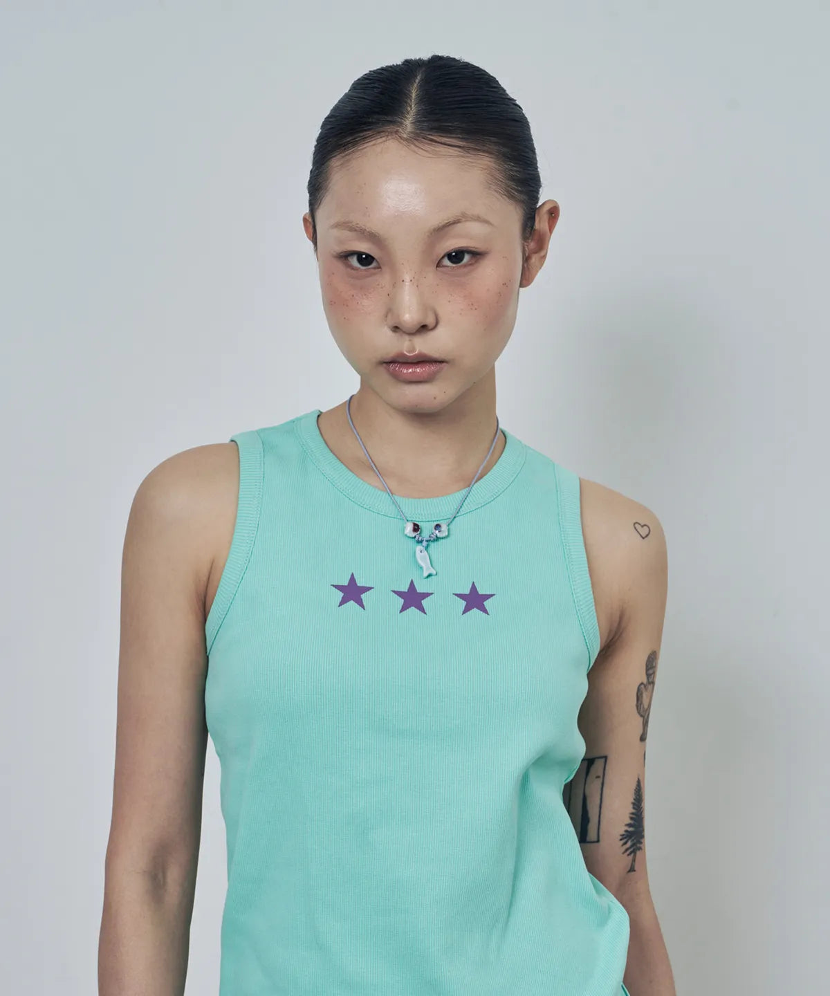 [ Pre-order ] Vintage Aqua Pendant Necklace