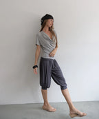 [ Pre-order ] Fold Harem Pants