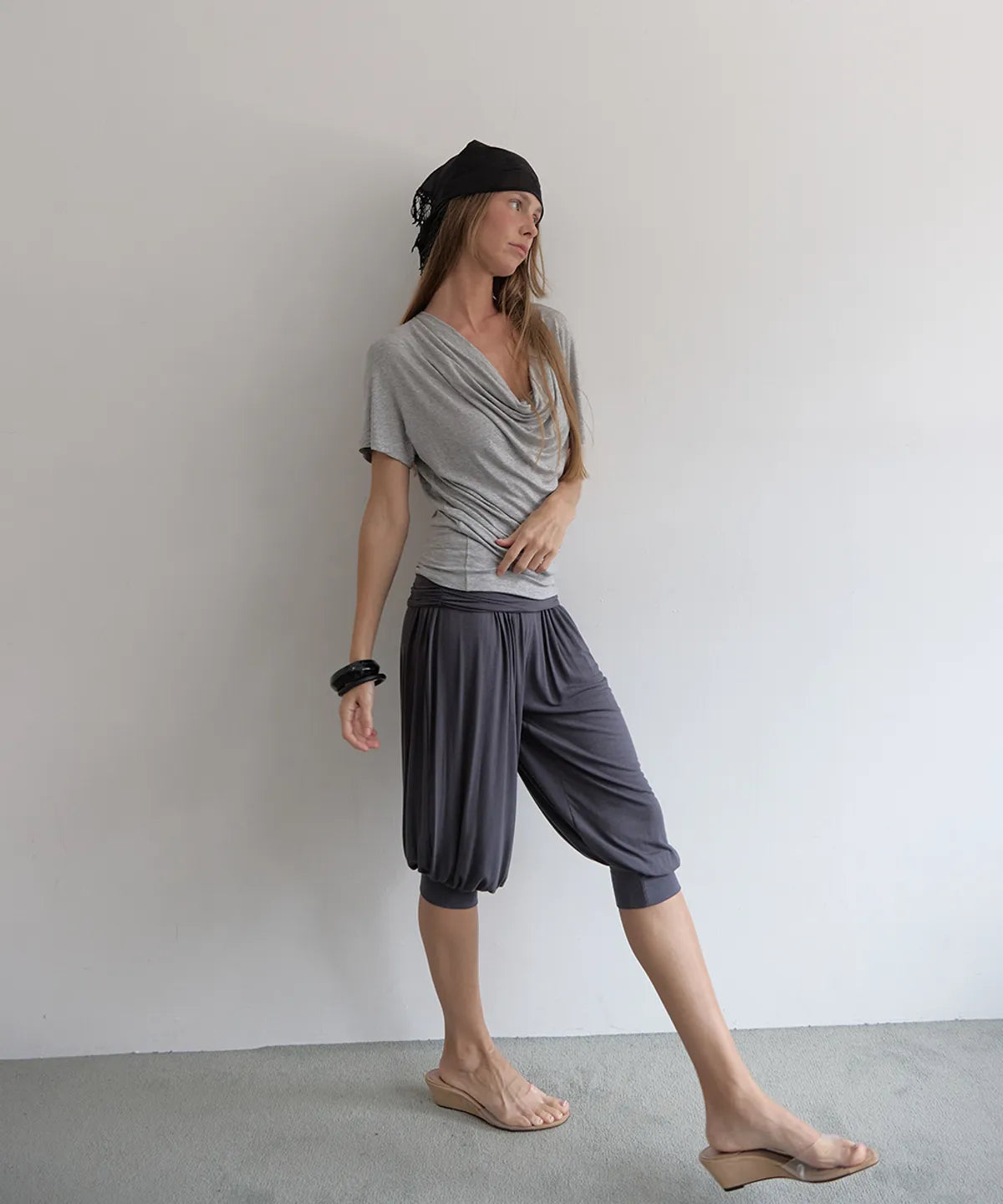 [ Pre-order ] Fold Harem Pants