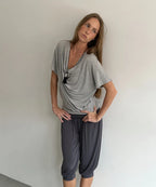 [ Pre-order ] Fold Harem Pants