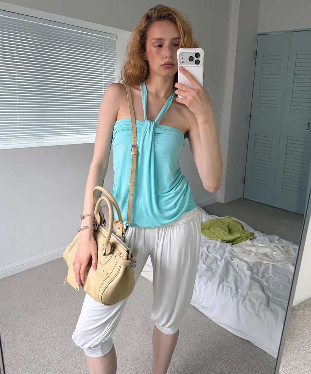 [ Pre-order ] Fold Harem Pants
