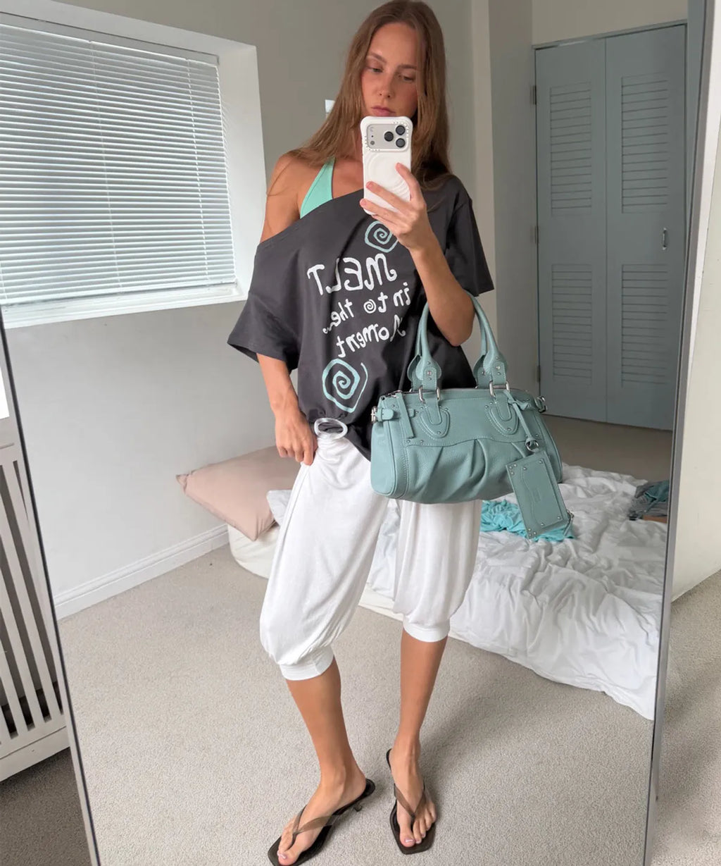 [ Pre-order ] Fold Harem Pants