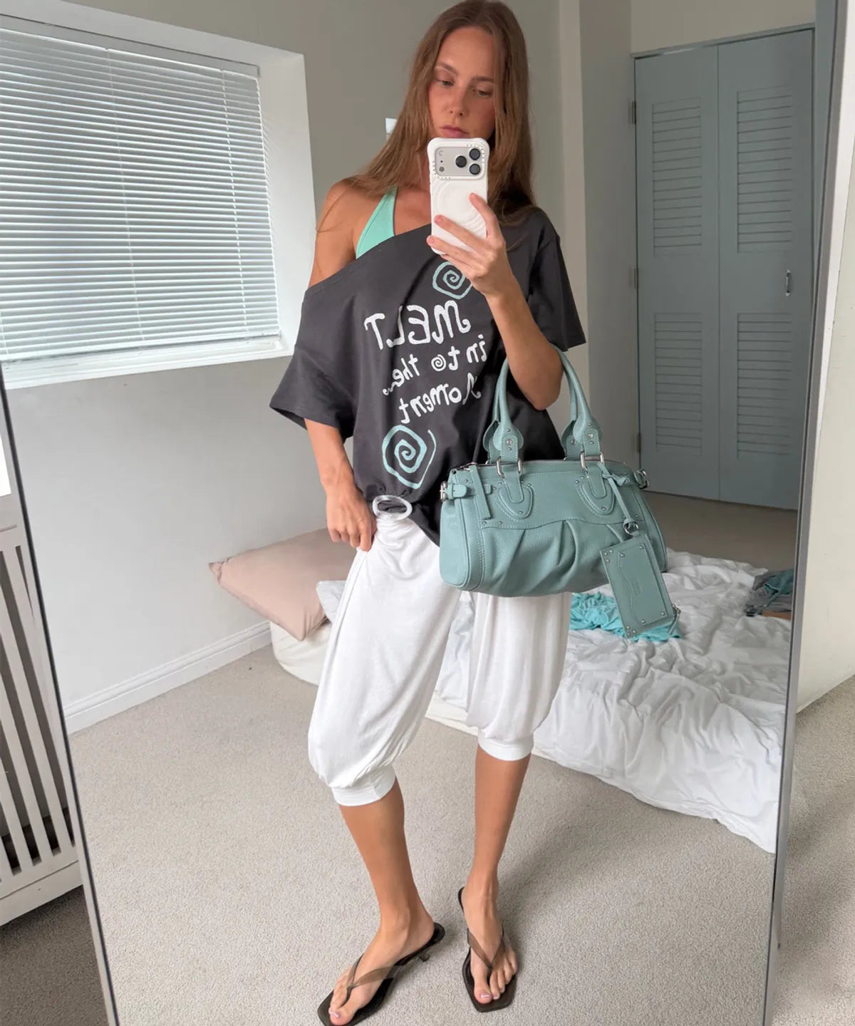 [ Pre-order ] Fold Harem Pants