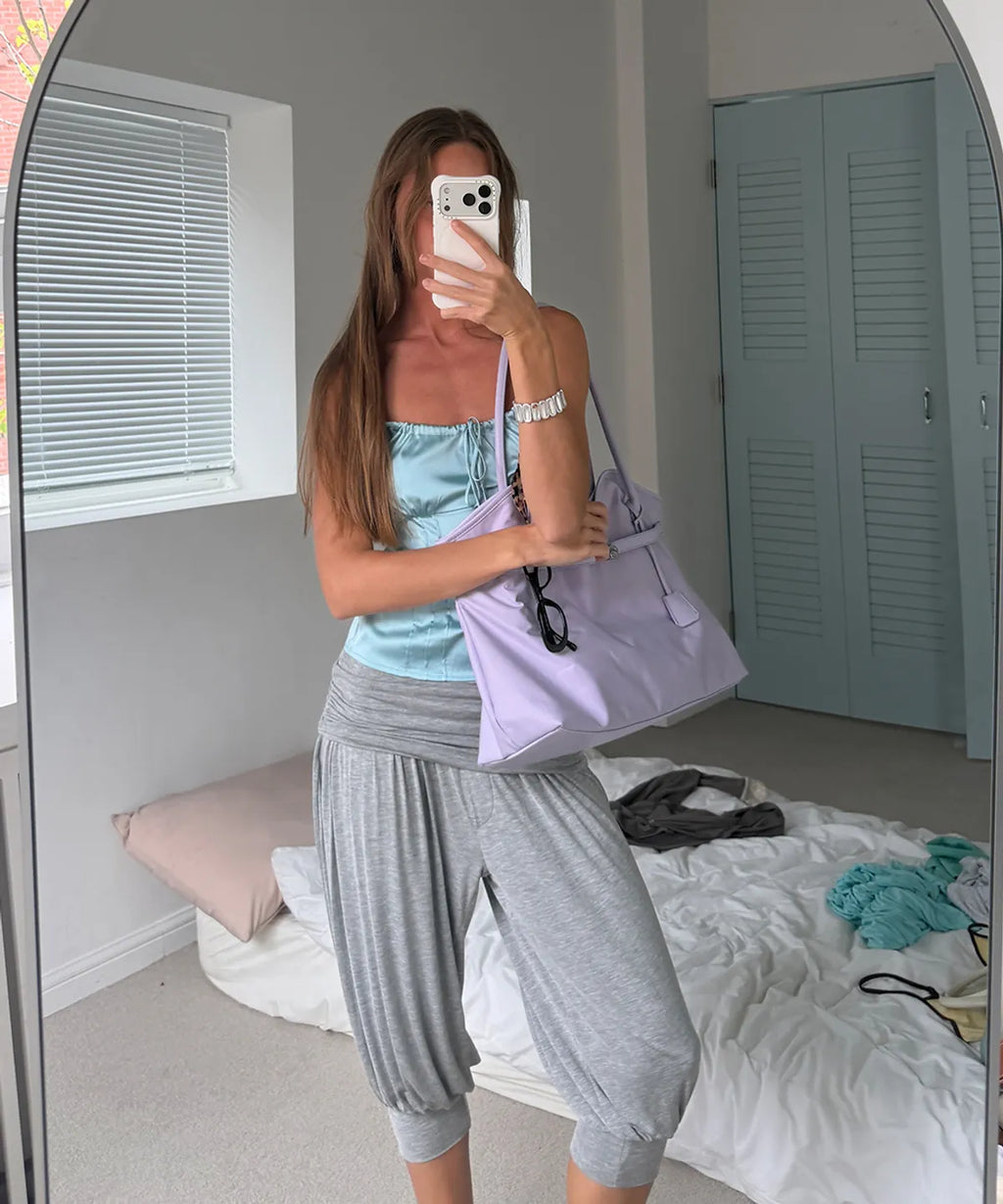 [ Pre-order ] Fold Harem Pants