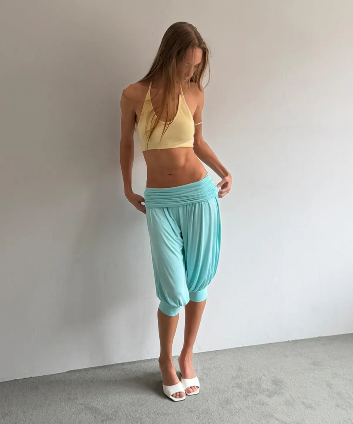 [ Pre-order ] Fold Harem Pants