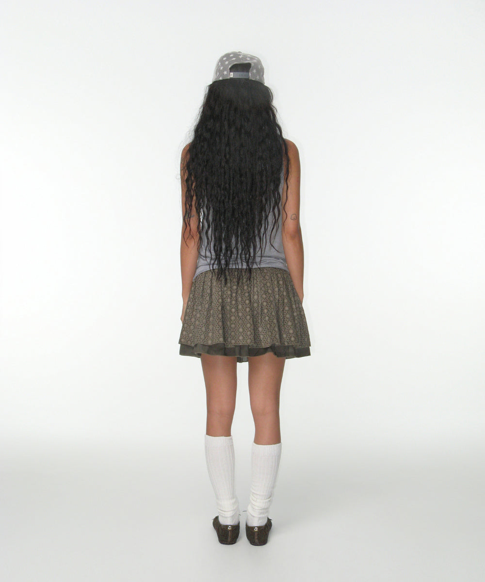 [ Pre-order ] Flower Punching Skirt