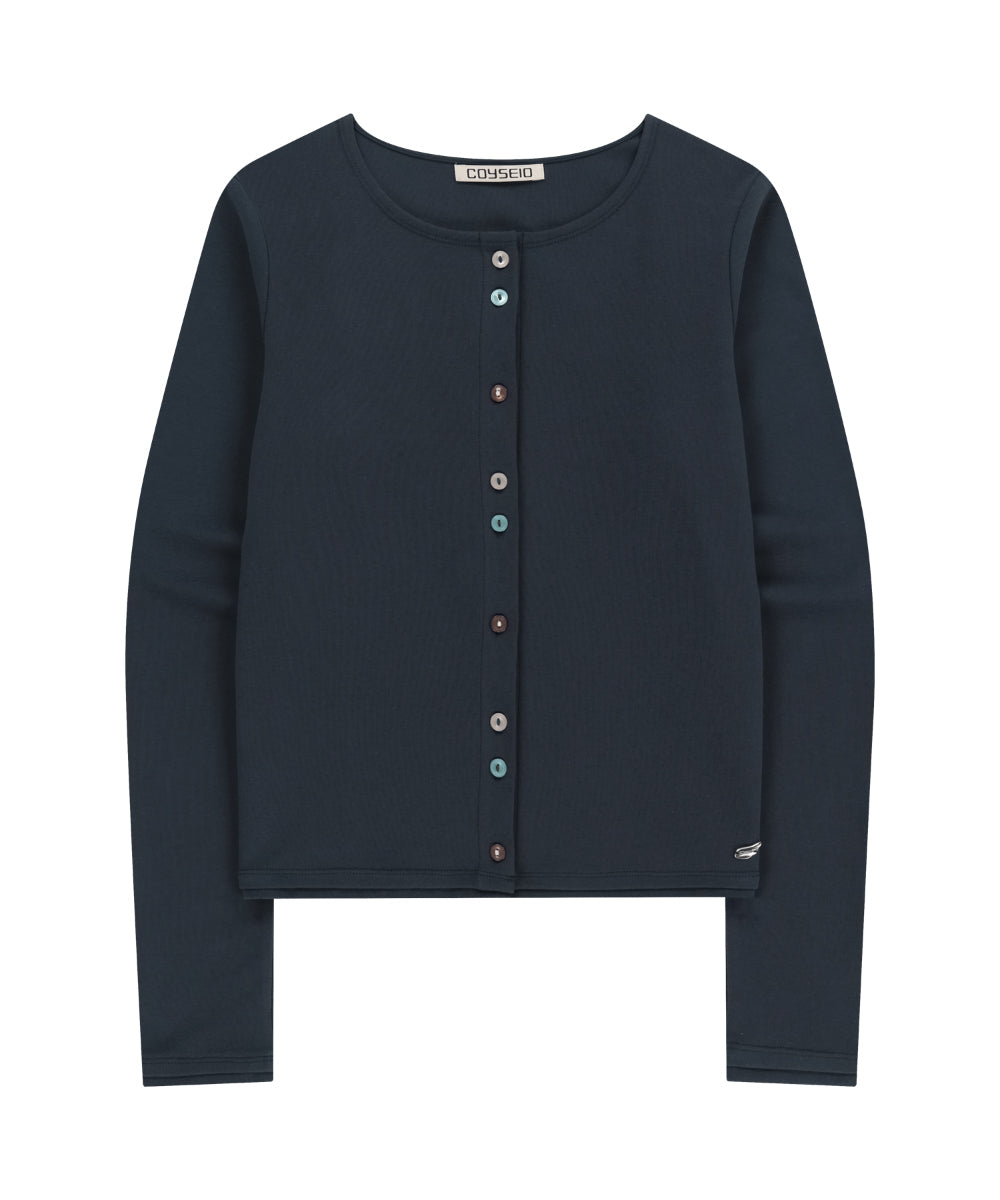 [ Pre-order ] Raw Edge Cardigan
