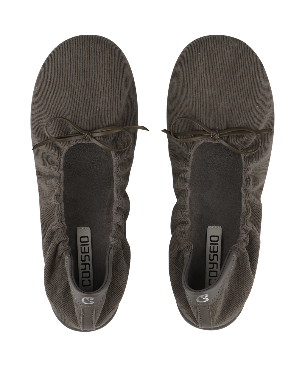 [ Pre-order ] Shirring Flat Shoes