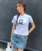 [ Pre-order ] Rockcake Check Heart Top