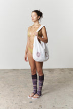 [ 店主推薦 - 現貨 ] ‘O’ Mesh Reversible Tote Bag ( 白色/黃色現貨 )