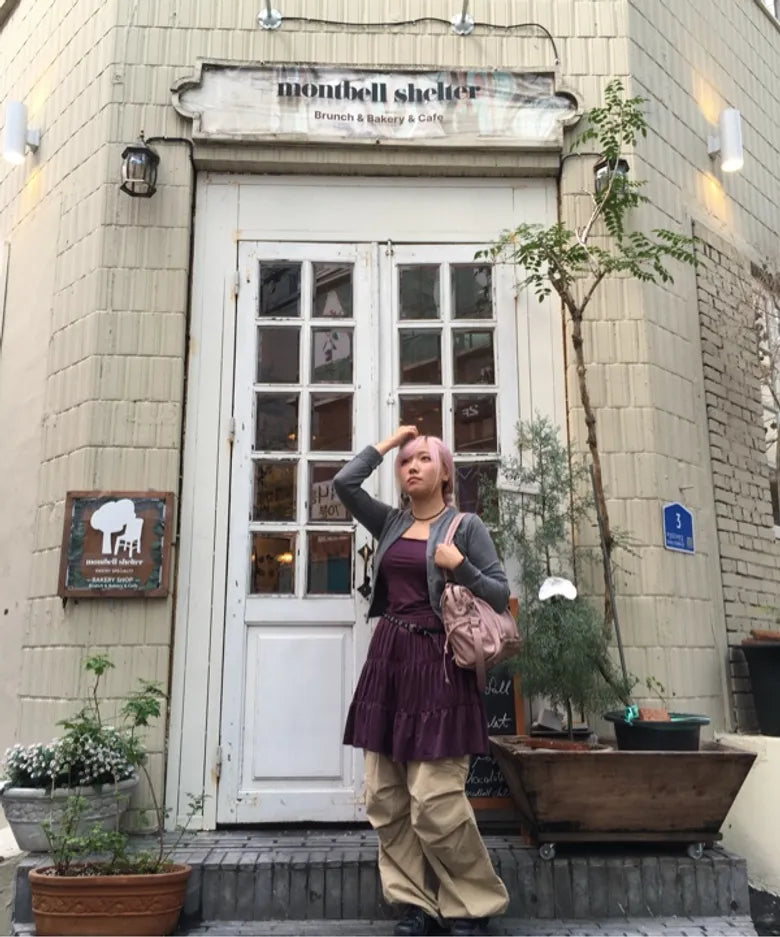 [ 店主推薦 Pre-order ] PWC Jersey Shirrimg Tiered Midi Skirt