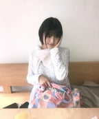 [ Pre-order ] Floral Tuck Longsleeve